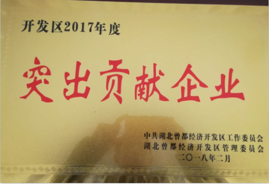 隨州億豐泵業(yè)有限公司參加曾都經(jīng)濟 開發(fā)區(qū)2017年度工作總結(jié)暨2018工作動員會